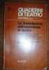 QUADERNI DI TEATRO N. 16 di 