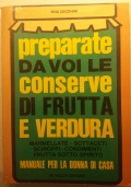 Preparate da voi le conserve di frutta e verdura