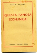 Questa famosa scomunica! di 