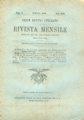 RIVISTA MENSILE DEL CAI ANNO 1887 di 