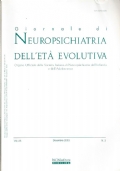 GIORNALE DI NEUROPSICHIATRIA DELLET EVOLUTIVA. VOLUME 23, NUMERO 2, AGOSTO 2003 / ORGANO UFFICIALE DELLA SOCIET ITALIANA DI NEUROPSICHIATRIA DELLINFANZIA E DELLADOLESCENZA di AUTORI VARI