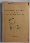 La dichiarazione programmatica e le tesi dell’VIII congresso del PCI