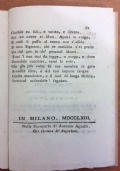 Istruzione agli ascritti ed a quelli che ascriversi vorranno nella compagnia del SantAbito della gloriosissima Madre di Dio MARIA VERGINE detta DEL CARMINE. Pubblicato con Affetti da tributarsi alla Gran Madre di Dio. di 