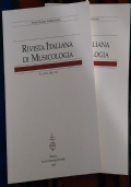 Rivista Italiana di Musicologia vol. XLI n. 2 di 