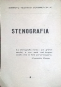 Quaderno di pratica Stenografia usato