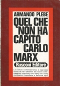 Quel che non ha capito Carlo Marx di 