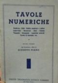 Tavole Numeriche