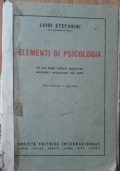 Elementi di psicologia