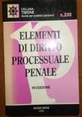 Elementi di diritto processuale penale