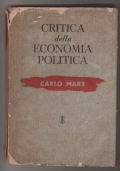 Critica della economia politica di 