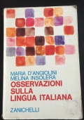 Osservazioni sulla lingua Italiana