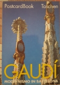 GAUDI’ - MODERNISMO IN BARCELONA 1992 postcardbook Taschen