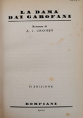 La dama dai Garofani (A. J. Cronin) (cop. rigida Bompiani 1955)