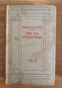 Storia della letteratura italiana vol. II