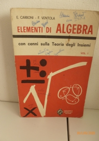 ELEMENTI DI ALGEBRA VOL.2 di 