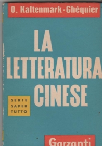 La letteratura cinese di 