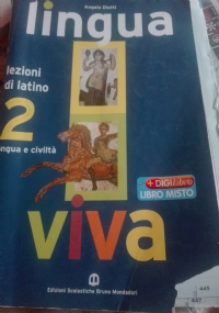 LINGUA VIVA + grammatica latina 1 digilibro libro misto di 