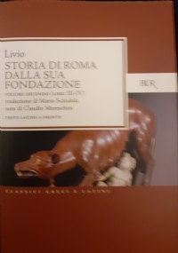 STORIA DI ROMA DALLA SUA FONDAZIONE - VOLUME QUARTO di 