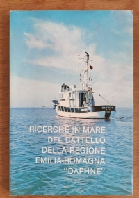 Ricerche in mare del battello della regione emilia-romagna Daphne