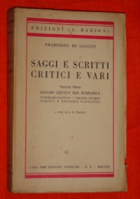 Saggio critico sul Petrarca di 