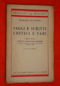 Scritti sul Manzoni di 