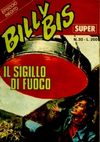 IL SIGILLO DI FUOCO di BILLY BIS SUPER N. 30