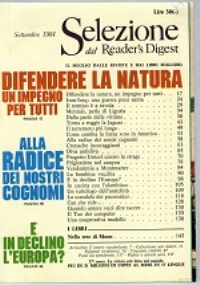 SELEZIONE DAL READERS DIGEST. Il meglio dalle riviste e dai libri migliori. di 