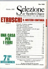 SELEZIONE DAL READERS DIGEST. Il meglio dalle riviste e dai libri migliori. di 