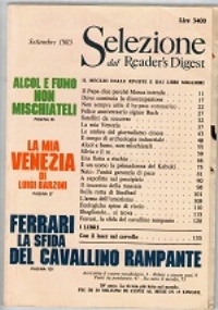 SELEZIONE DAL READERS DIGEST. Il meglio dalle riviste e dai libri migliori. di 