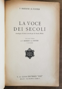 La voce dei secoli