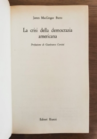 La crisi della democrazia americana