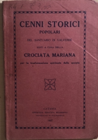 Cenni storici popolari del santuario di Valverde