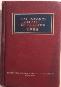 Calendario Atlante DeAgostini 1986