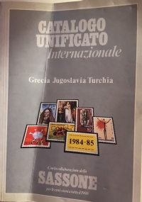 Catalogo ufficiale internazionale Grecia Jugoslavia Turchia