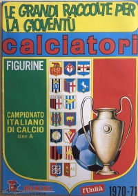 Ristampa album Calciatori Panini Serie A 1970-71