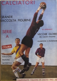 Ristampa album Calciatori Panini Serie A 1962-63