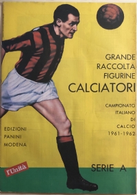 Ristampa album Calciatori Panini Serie A 1961-62