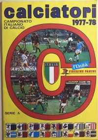 Ristampa album Calciatori Panini Serie A 1977-78