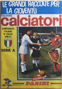 Ristampa album Calciatori Panini Serie A 1966-67