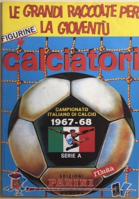 Ristampa album Calciatori Panini Serie A 1967-68