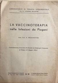 La vaccinoterapia nelle infezioni da piogeni