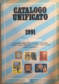 Catalogo unificato 1991 Area italiana