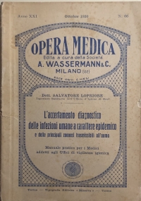 Opera medica nr. 66 Anno XXI