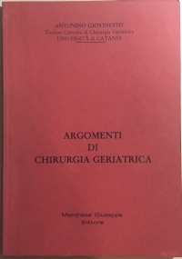 Argomenti di chirurgia geriatrica