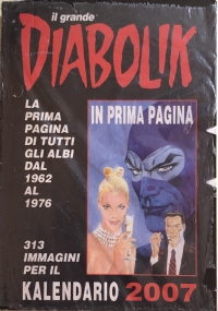 Il grande Diabolik, la prima pagina di tutti gli albi dal 1962 al 1976