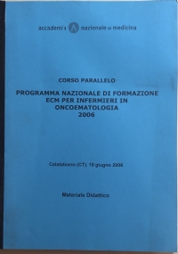 Programma nazionale di formazione ECM per infermieri in oncoematologia 2006