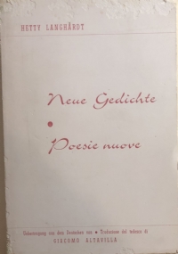 Neue gedichte - Poesie nuove