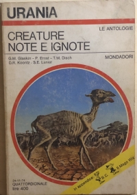 Creature note e ignote