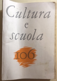 Cultura e scuola n.106/1988