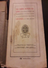 La Leda senza cigno   Racconto seguito da una licenza di 